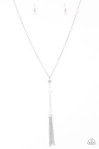 Out All Night Necklace (Pink, White)