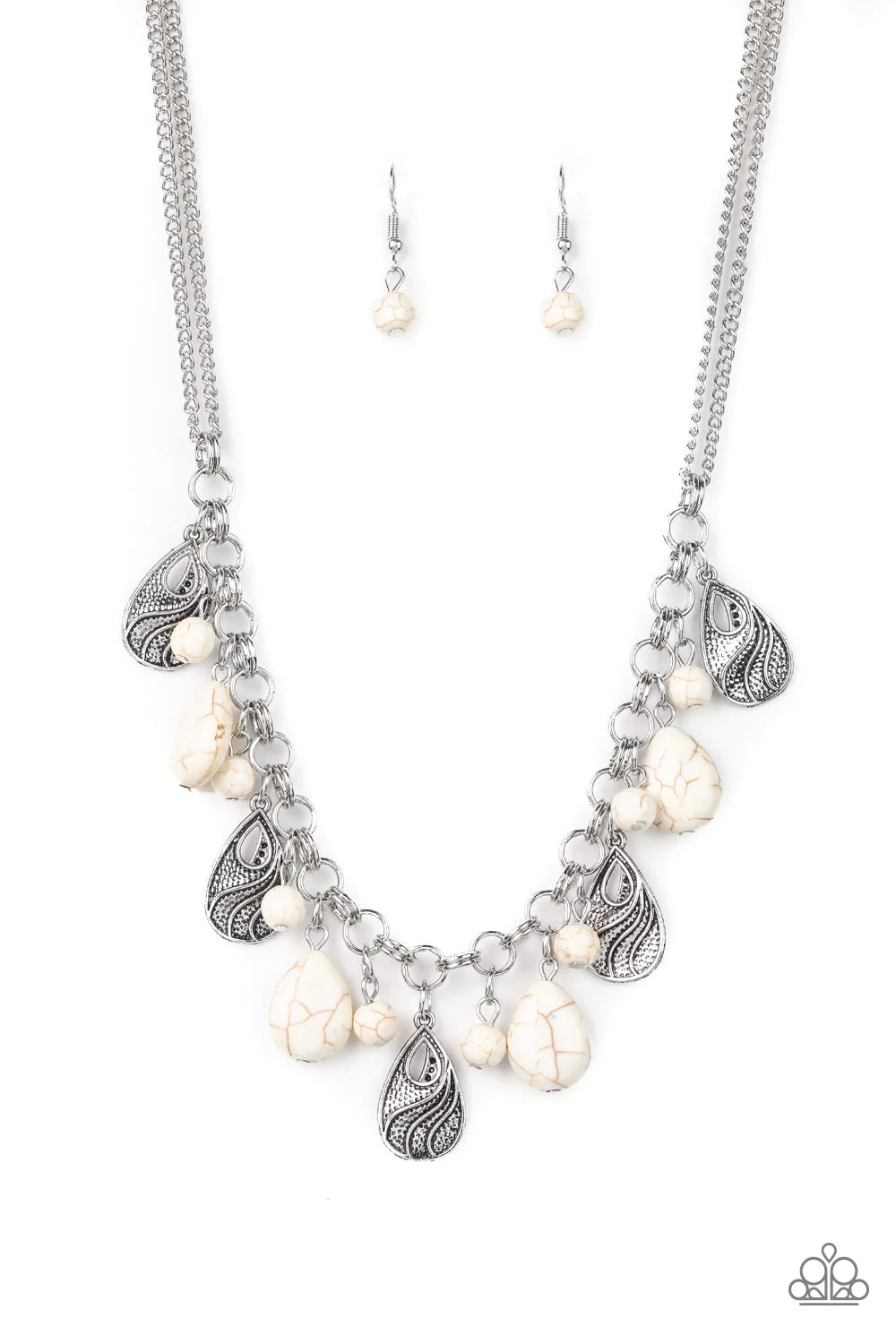 Terra Tranquility White Necklace