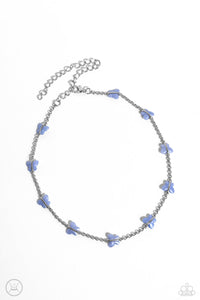 FLYING in Wait Blue Necklace