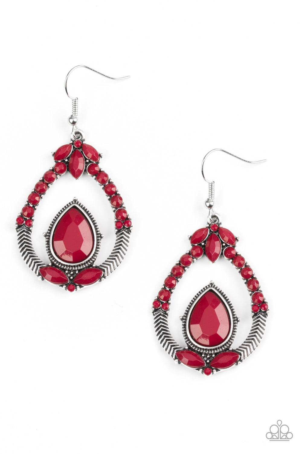 Vogue Voyager Red Earring