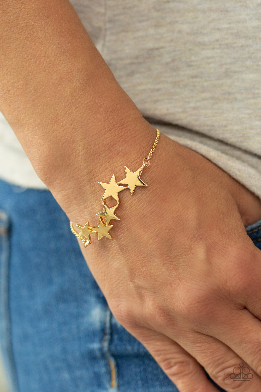 All-Star Shimmer Gold Bracelet