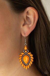 The LIONESS' Den Orange Earring