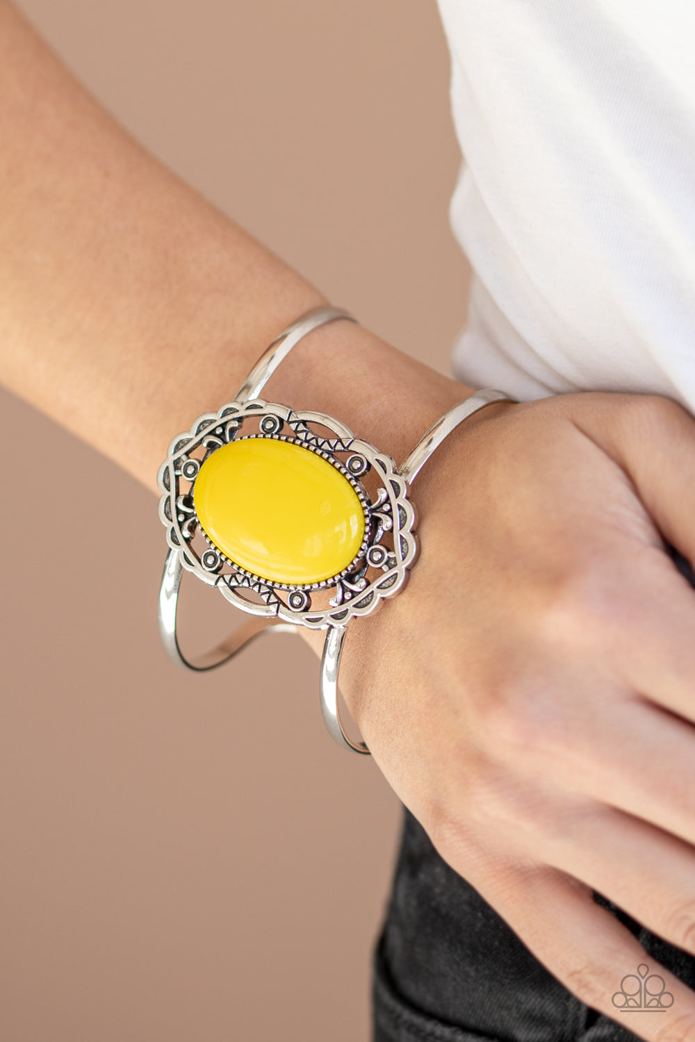 Vibrantly Vibrant Yellow Bracelet