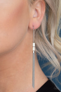 Windblown White Earring