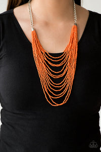Bora Bombora Orange Necklace