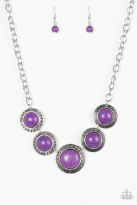 Mountain Roamer Purple Necklace