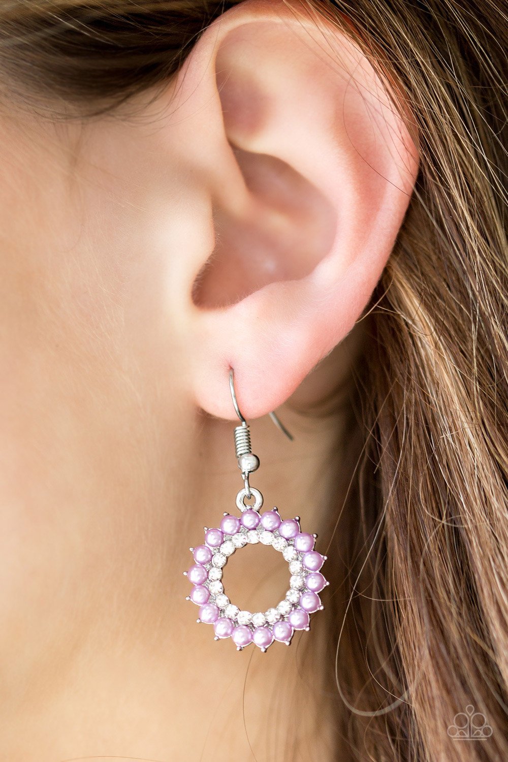 A Proper Lady Purple Earrings