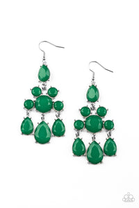 Afterglow Glamour Green Earring