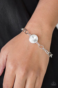 All Aglitter White Bracelet