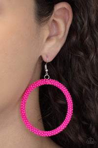 Beauty and the BEACH Earring ( Orange, Pink, Yellow)