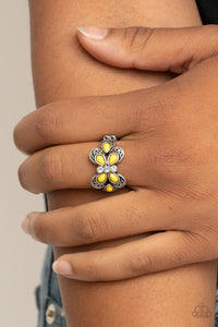 Boho Butterfly Yellow Ring