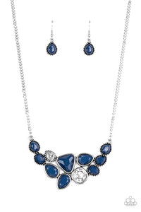 Breathtaking Brilliance Blue Necklace