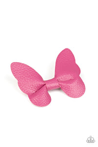 Butterfly Oasis Hair Clip (Blue, Pink)