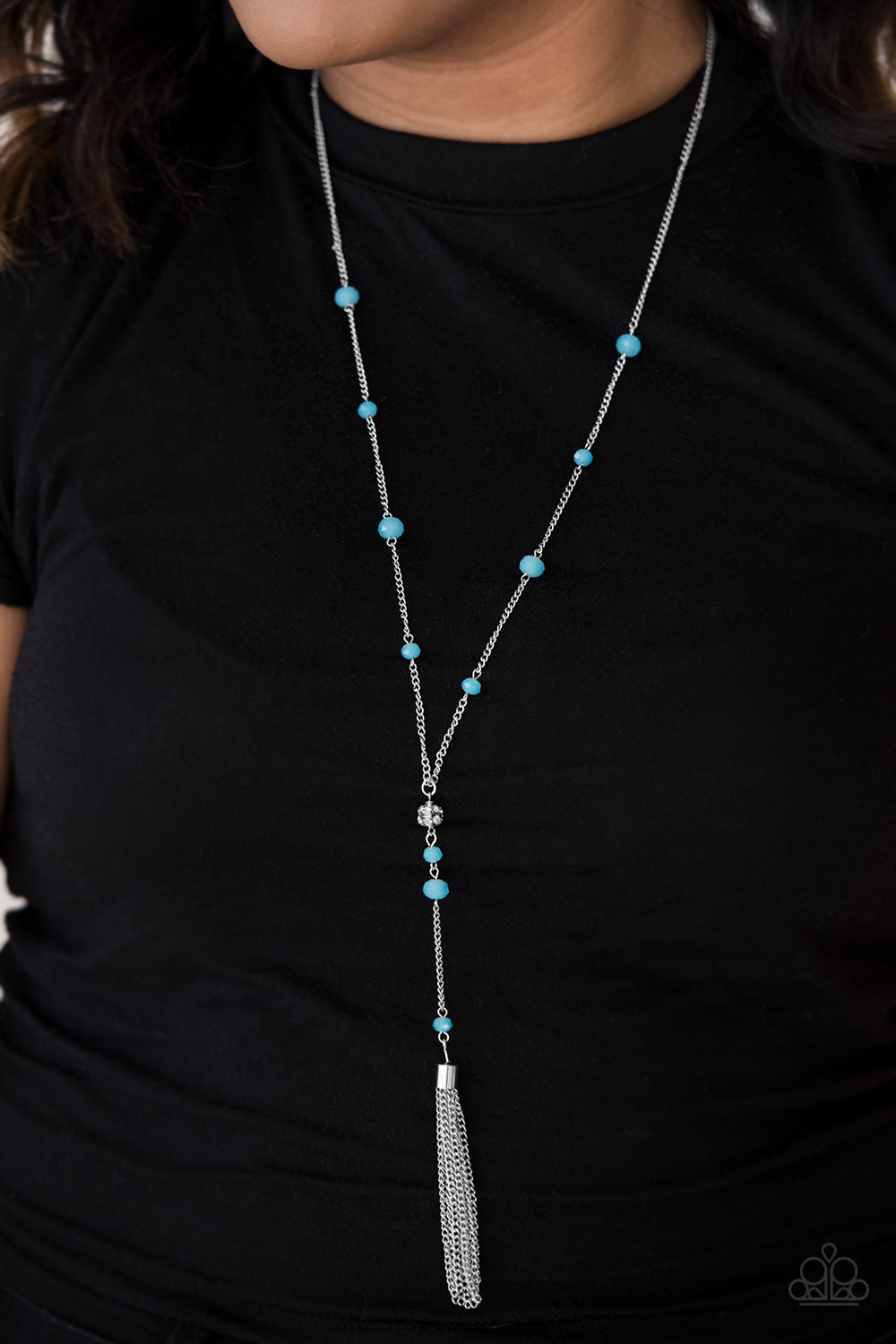 Out All Night Blue Necklace