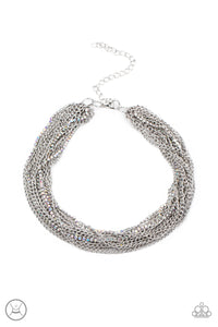 Catch You LAYER!  Necklace (Multi, White)