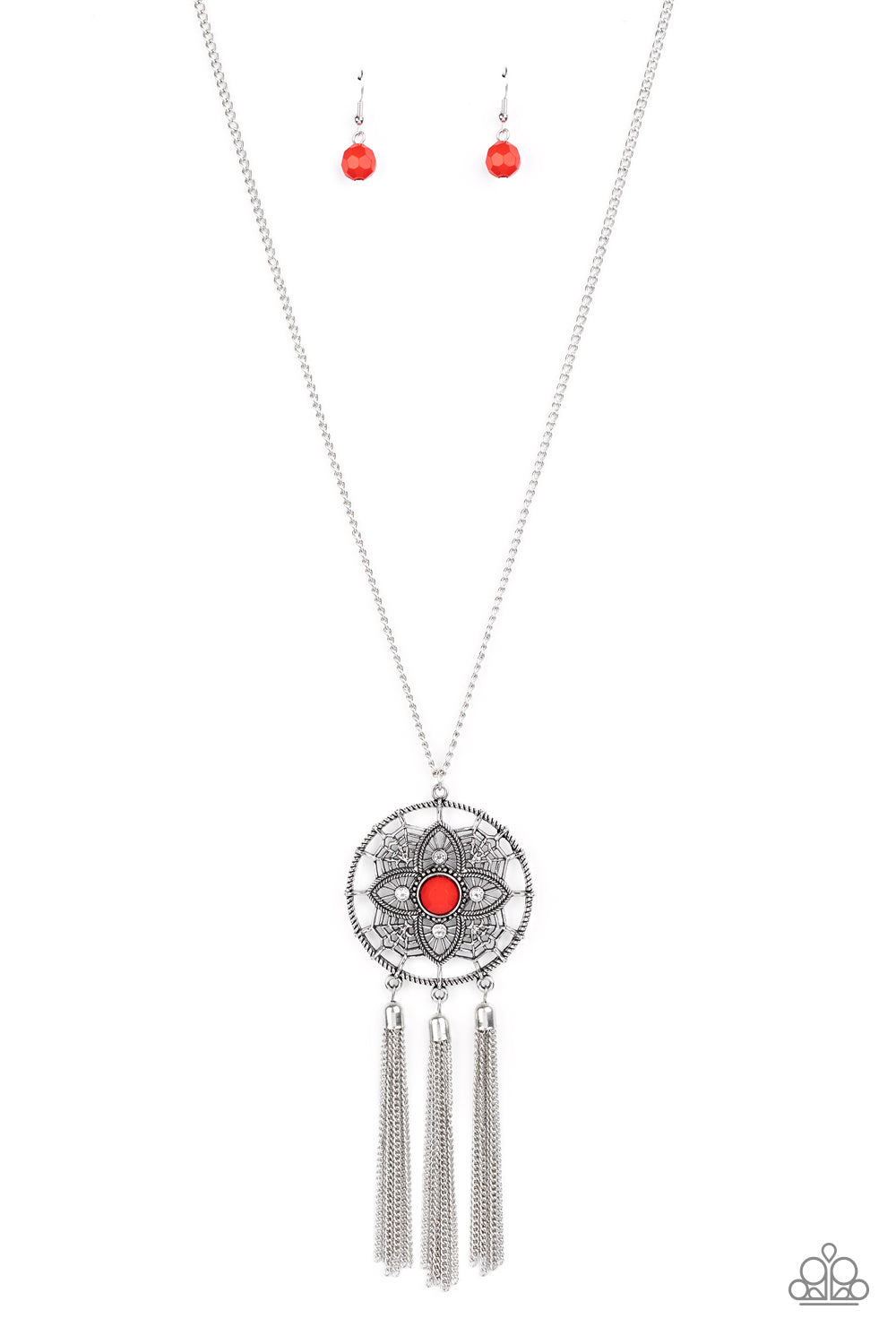 Chasing Dreams Necklace (Red, Yellow)