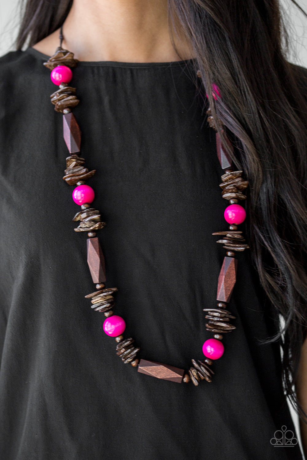 Cozumel Coast Pink Necklace