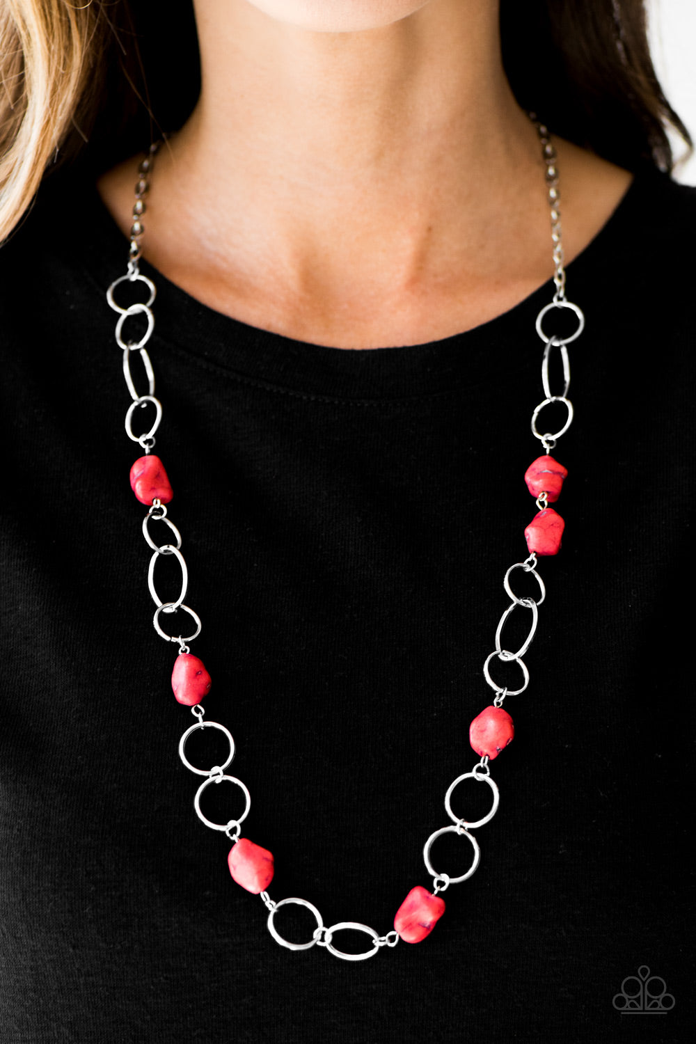 Canyon Trip Red Necklace