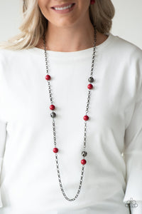 Fashion Fad Red Necklace