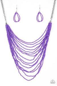 Bora Bombora Purple Necklace