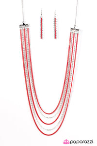 The Rebel In Me Red Necklace