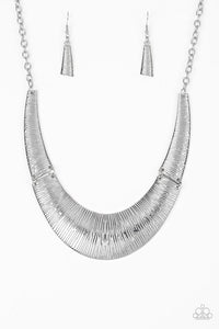 Feast Or Famine Silver Necklace