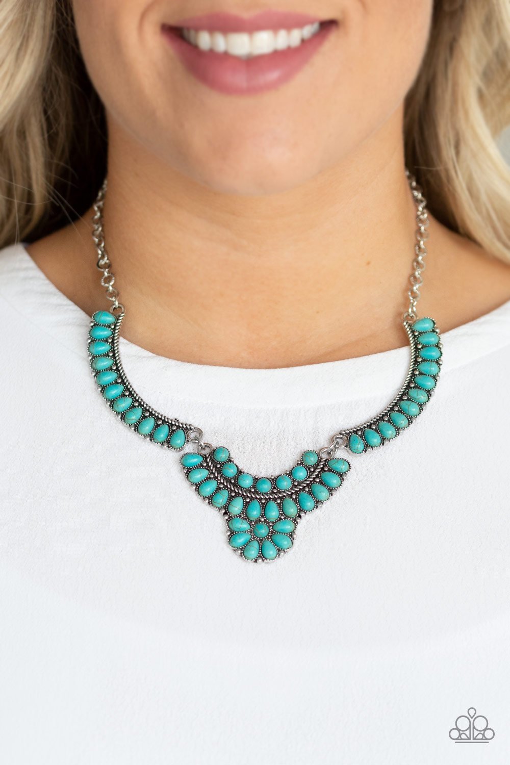 Omega Oasis Blue Necklace