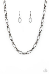 Defined Drama Necklace (Gold, Black, Silver)