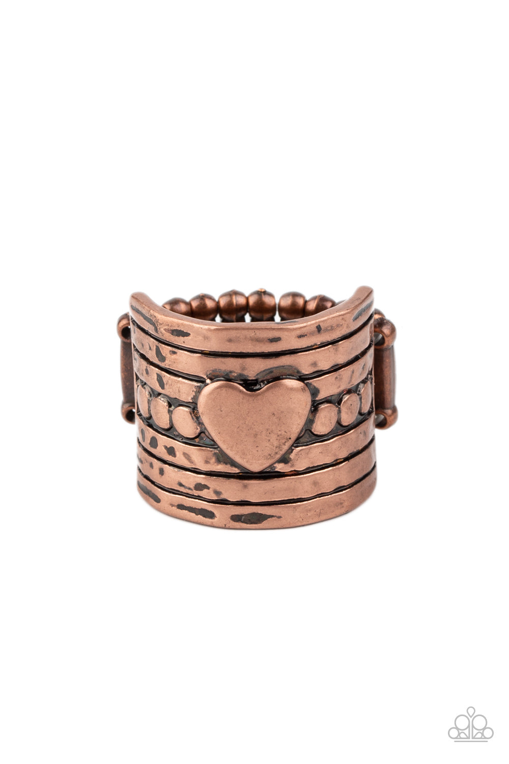 Dont Lose Heart Copper Ring