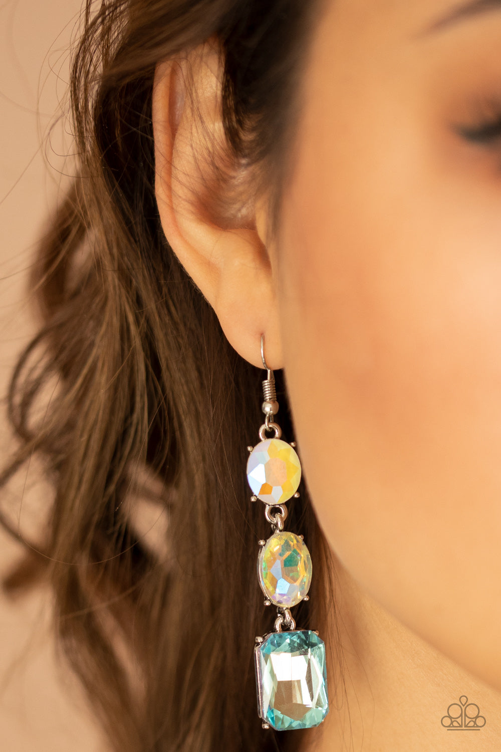 Dripping In Melodrama Blue Earring