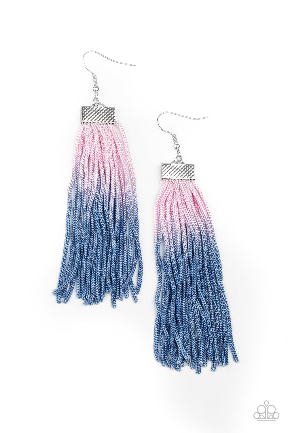 Dual Immersion Pink Earring