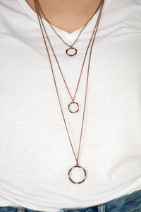 Timelessy Twisted Copper Necklace