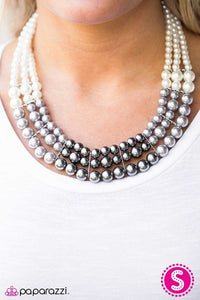 Lady In Waiting Blockbuster Silver Necklace