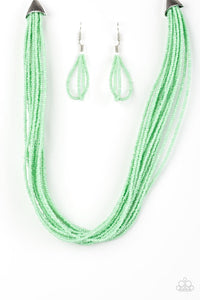 Wide Open Spaces Green Necklace