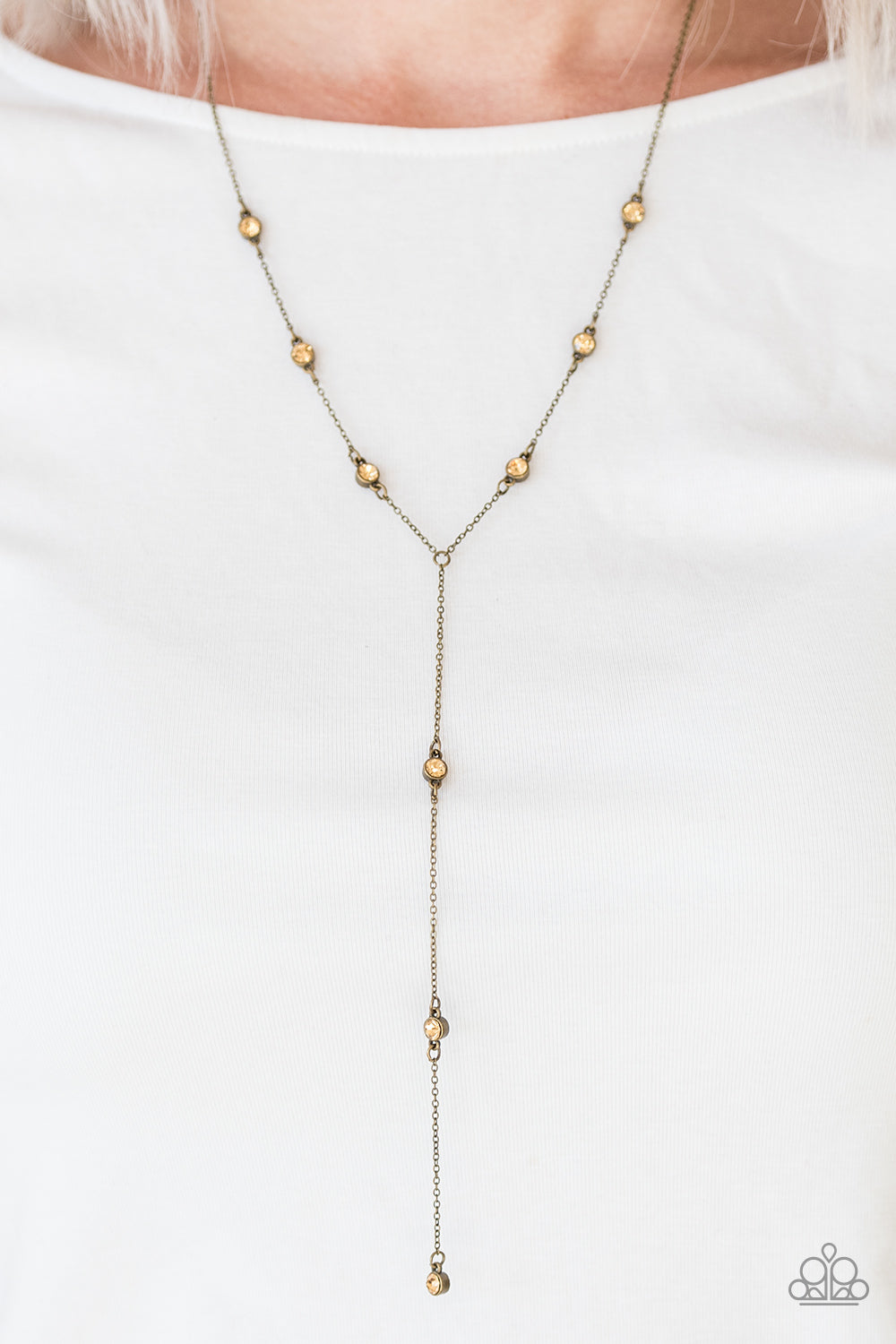 STARLIGHT The Way Brass Necklace