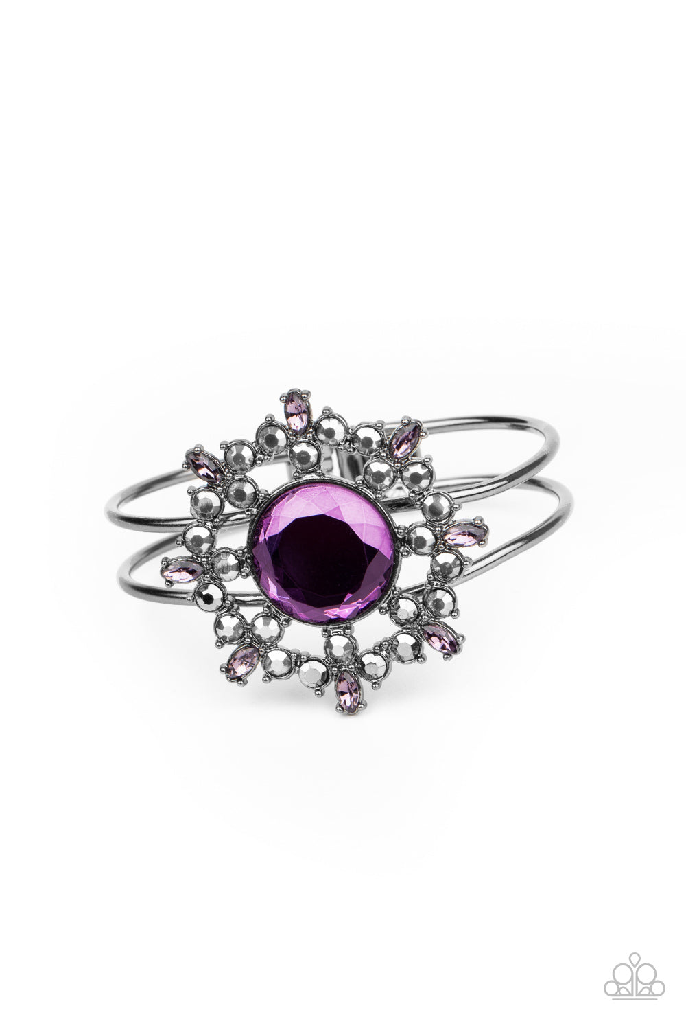 Elaborate Elegance Purple Bracelet
