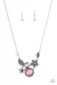 Exquisitely Eden Pink Necklace