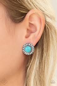 Saharah's Finest Post Blue Earring