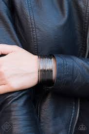 Wire Warrior Black Bracelet