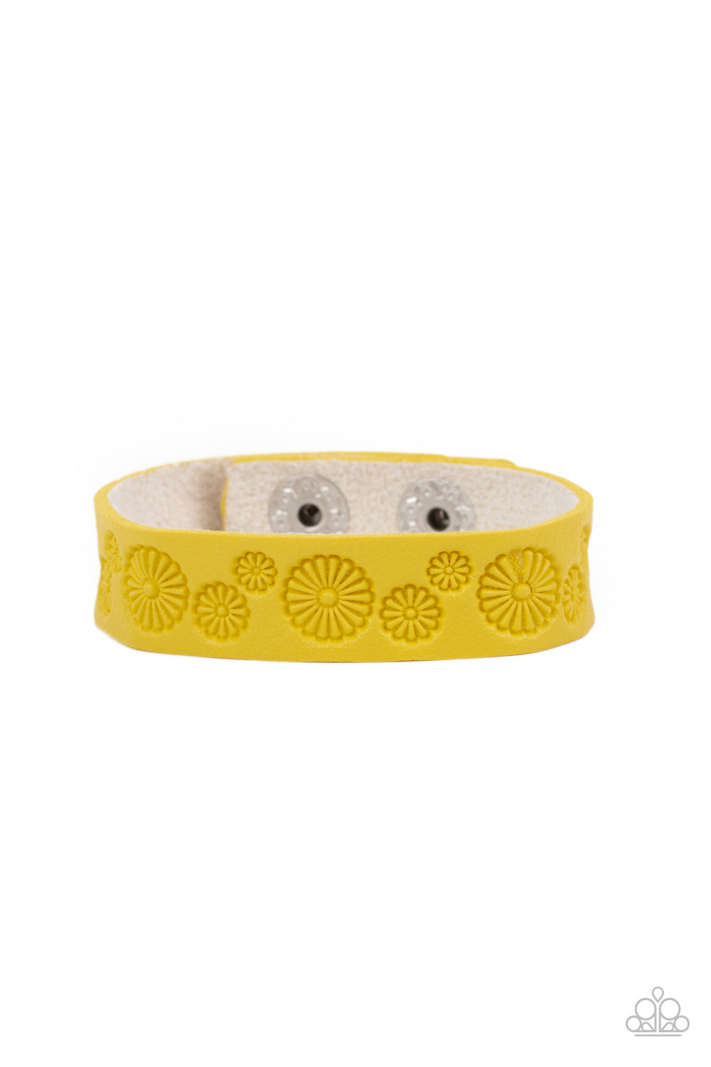 Follow The Wildflowers Yellow Bracelet