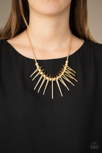 Fully Charged Gold Necklace
