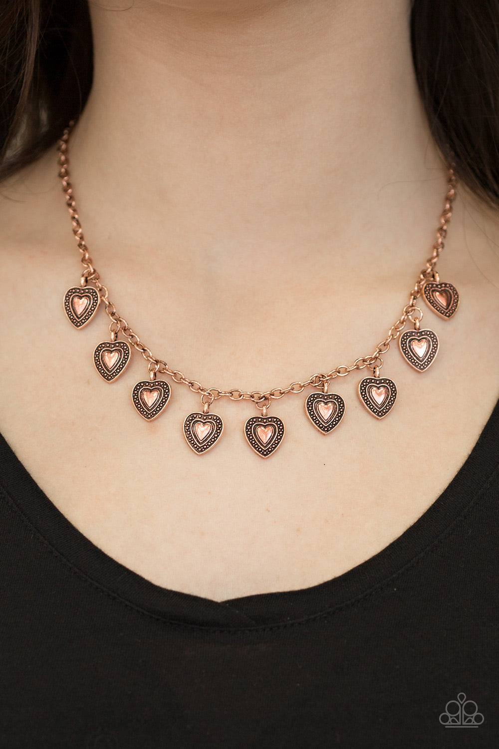 Lost In The Moment Copper Necklace