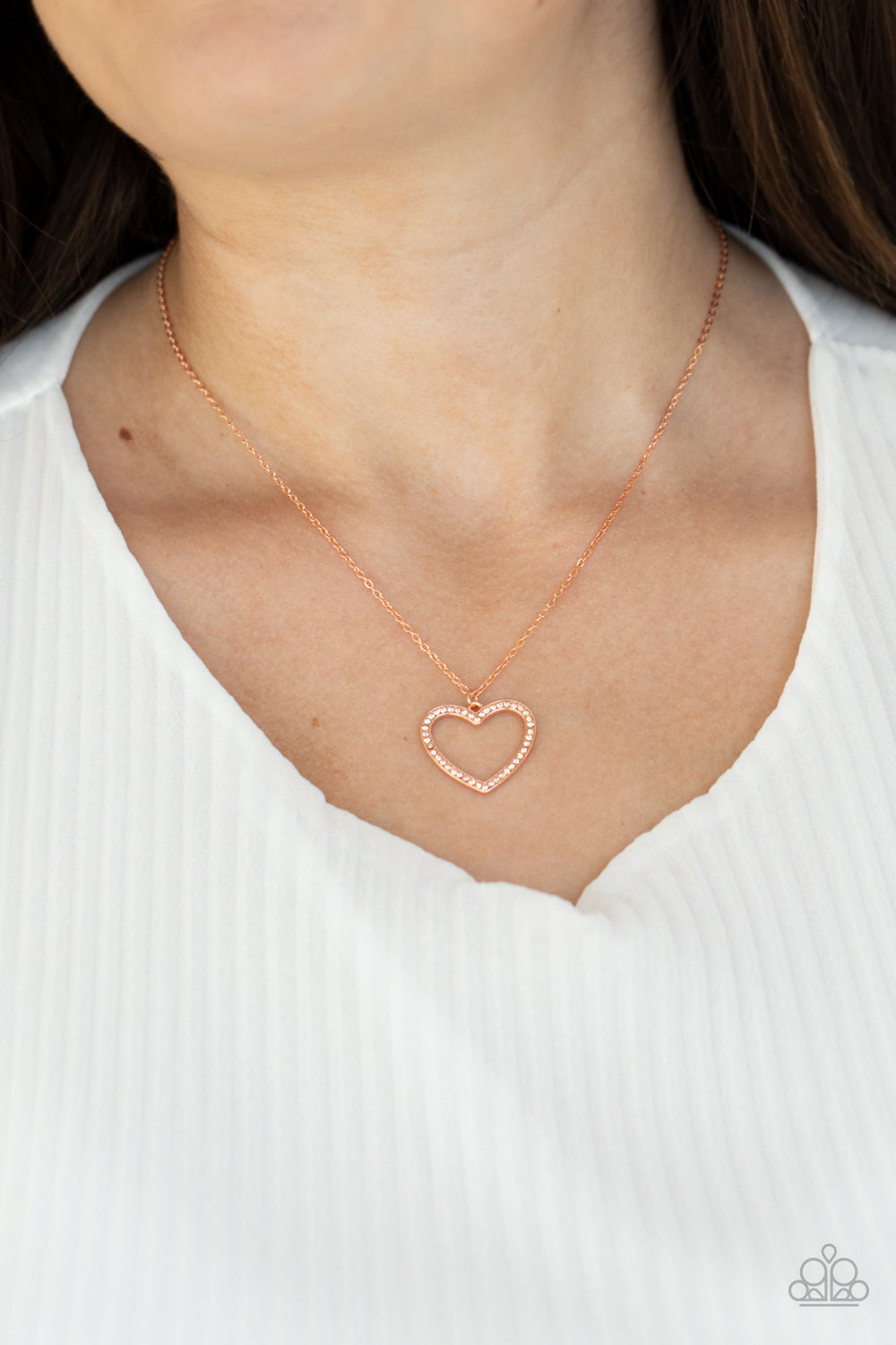 GLOW by Heart Copper Necklace