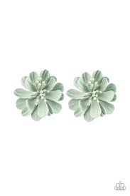 Awesome Apple Blossom Green Hair Clip