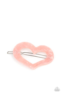 HEART Not to Love Pink Hair Clip