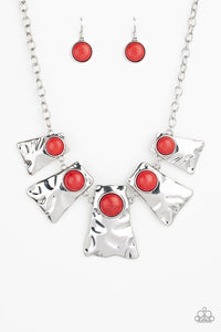 Cougar Red Necklace