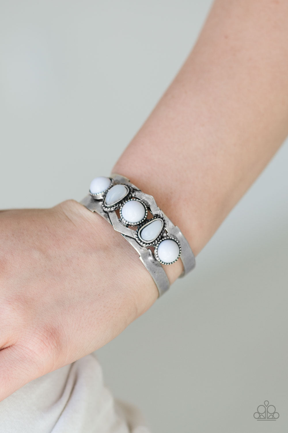 Keep On TRIBE-ing Silver Bracelet