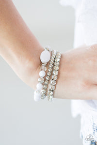 Modestly Madonna White Bracelet