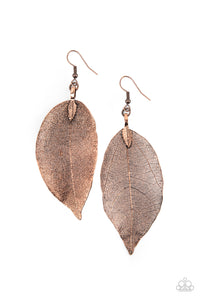 Leafy Legacy Copper Earring