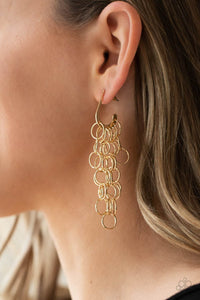 Long Live The Rebels Earring (Copper, Gold)